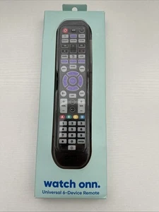 ONN Universal 6-Device Remote Control (100078904) New In Box - Picture 1 of 4
