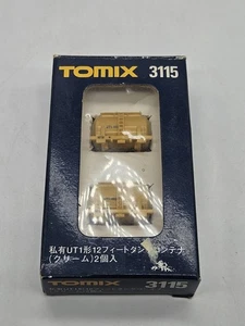 Tomix 3115 N-Scale Type UT-1 Tank Containers - Picture 1 of 2