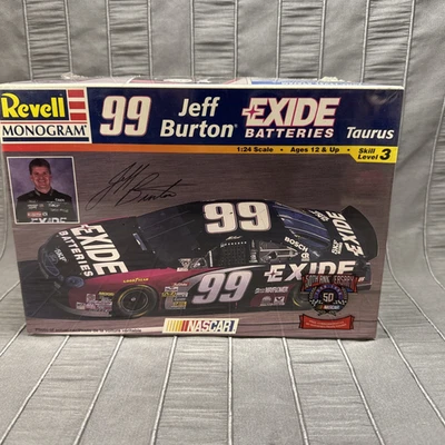 Revell/Monogram 99 Jeff Burton Exide Batteries Taurus Model Kit Sealed 85-2556 - image 1 of 4