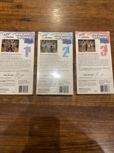 Walk Away the Pounds: Leslie Sansone Sealed Set of Three VHS Tapes 1, 2, 3 Miles - Picture 1 of 6