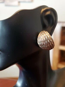 Orecchini Vintage Argento Sterling Artista Firmati M - Foto 1 di 5