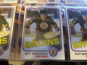 1981-82 Topps #5 tarjeta de segundo año de Ray Bourque Bruins - Imagen 1 de 2