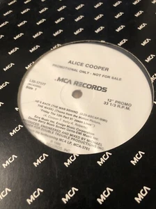 ALICE COOPER he's back ( rock ) 12" single PROMO - Picture 1 of 2