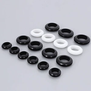 Ø 3mm - 60 mm Standard Open PVC Rubber Grommets For Cable Wire Panel Car Hole - Picture 1 of 27