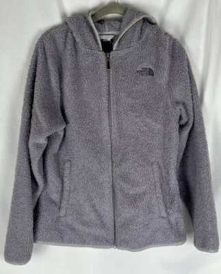 The North Face Sweater Small Adult Gray Pullover Fleece Full Zip Logo Womens - Image 1 of 3