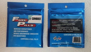 Combust Fuel Pills™ 6 Pack - Each Fuel Pill Treats 16 Gallons of Fuel - Picture 1 of 1