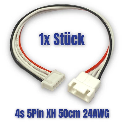✅ 1x 4S 5Pin Balanceador Cable Extensión Cable de Carga JST XH 50cm Lipo Bate... - Imagen 1 de 4