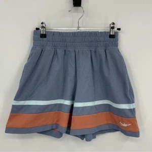 NWT Nike Girls' Sportswear Novelty Capsule Shorts 5 In Sz M blue fv0190-493 - Picture 1 of 10