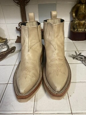 Rios of Mercedes x Takahiro Miyashita солист CUSTOM Western лодыжки ботинки 8 D - Изображение 1 из 4