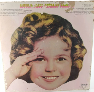 Shirley Temple Little Miss Shirley Temple Album Pickwick 33 Record Vinyl SPC3177 - Image 1 of 4