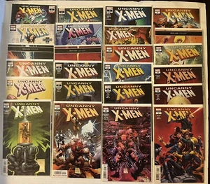 Uncanny X-Men #1-22 & Annual 1. Marvel, 2019. Compete Run. High Grade. NM - Picture 1 of 24