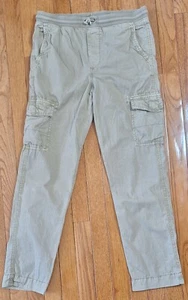 Pantalones cargo URBAN PIPELINE para niños grandes beige tostado entrepierna de algodón 27" cintura elástica - Imagen 1 de 15