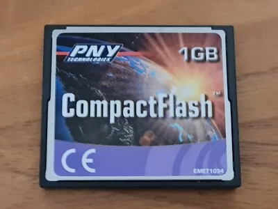 PNY Technologies 1GB CompactFlash Card - M1528 - Image 1 of 2