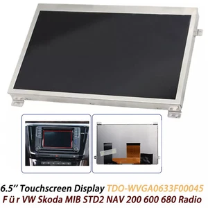 TDO-WVGA0633F00045 6.5'' Touchscreen Display für MIB STD2 NAV 200 682 680 Radio - Afbeelding 1 van 13