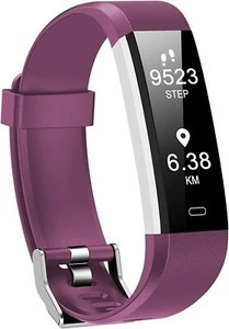 🔥🔥Kummel Fitness Tracker, Heart Rate Monitor, Waterproof Tracker, Purple🔥🔥 - Picture 1 of 5