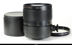 MC Macro Rubinar 500mm F/5,6 Mirror Lens Zenit Praktica M42 TM42 - Picture 1 of 3