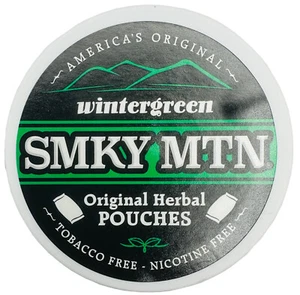 Smokey Mountain wintergrüner Beutel Kräuterkauen 1 Dose - Bild 1 von 3