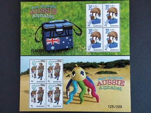Stamps Decimal MUH 2016+ Alphabet 5 x minisheets. #125/200. F9 - Picture 1 of 3