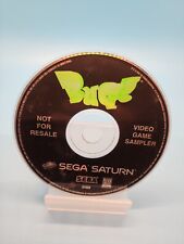 BUG - Not For Resale (Sega Saturn) - Video Game Sampler - Demo Disk Only RaRe