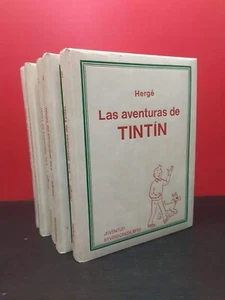colección completa 5 tomos libros comics tintin studio credilibro herge 1987 - Bild 1 von 12