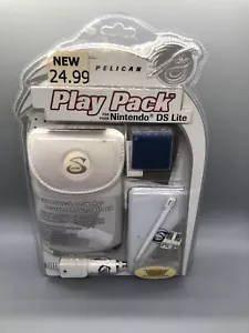 New Sealed Pelican Play Pack For Nintendo DS Lite (White Neoprene Case) B - Picture 1 of 2