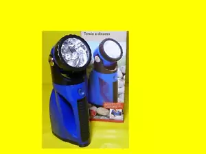 Mobile Akku LED Lampe Dynamo-Standlampe für KFZ/Freizeit/Hobby/blau - Bild 1 von 1
