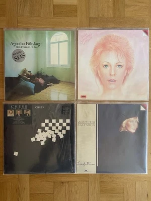 Agnetha Faltskog, Frida & Chess (ABBA solos) lot 4 albums vinyles (4 vinyl LPs) - Photo 1/2