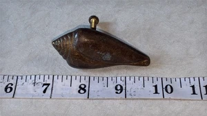 Antique Mist 3" Conch Shell Seashell Cabinet Knob Pull - Picture 1 of 16