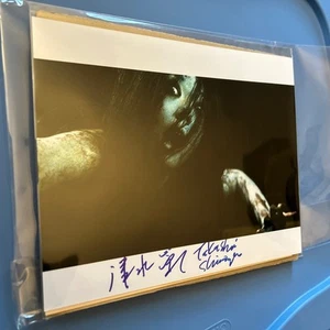 Takashi Shimizu Autograph Photo The Grudge Ju-on Marebito Authentic Proof Rare - Picture 1 of 9