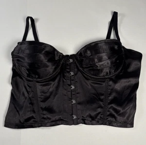 Bambole Kill Rebel Soul Corsetto Top Current Mood Taglia XXL Borchie Busk Elasticizzato Donna - Foto 1 di 7