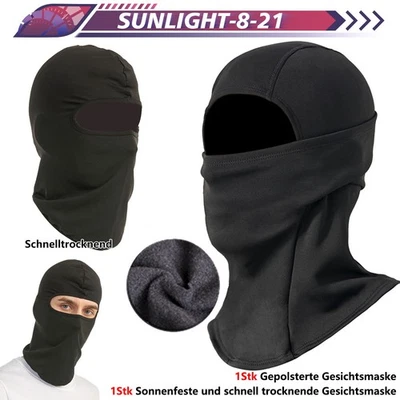 AUCHIVES Winter Sturmhauben Gesichtshaube Skimaske UV-Schutz Fahrrad Motorrad Balaclavas