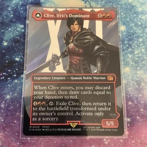Clive, Ifrit's Dominant Ifrit, Warden of Inferno (SURGE FOIL) x1 MTG 530 - Picture 1 of 6