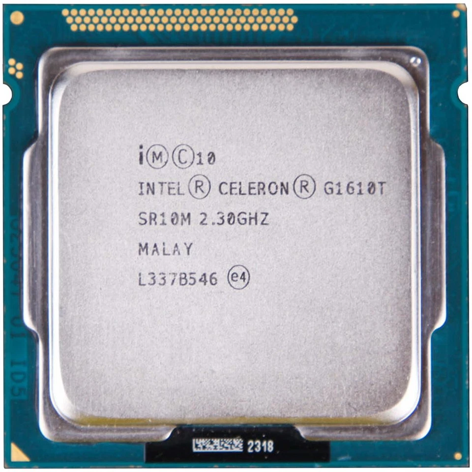 Processor Celeron G1610T SR10M LGA1155 LGA 1155 Dual Core 2.30GHZ CPU Computer - Image 1 of 1