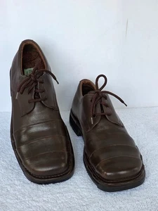 VINTAGE DRIVE FOR SHOW-PUT FOR DOUGH BROWN LEATHER GOLF SHOES-MEN'S 12D-WOW! - Picture 1 of 24