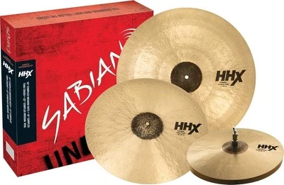 Sabian HHX Complexo Performance Set 15" Hi-Hats 19" Thin Crash 22" Passeio Médio... - Imagem 1 de 3