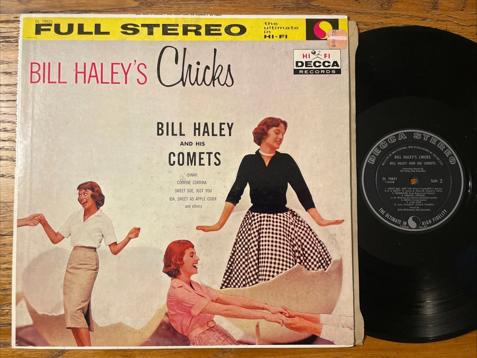 Bill Haley And His Comets / Bill Haley’s Chicks LP Decca Stereo Wow TOP M-/M-!!! Foto 1 de 4