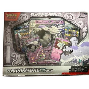 Pokémon TCG Houndstone EX Box - 4 buste di potenziamento carta promozionale nuova SIGILLATA - Foto 1 di 2