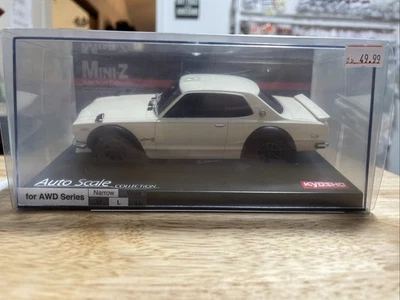 Kyosho Mini-Z MA-020 Nissan Skyline 2000GT-R (KPGC10) Pre-Painted Body (White) - Image 1 of 3