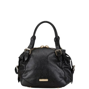 BURBERRY With logo Tote Bag Shoulder Bag Women 【Used】 - Picture 1 of 9