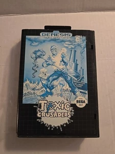 Toxic Crusaders Sega Genesis Videospielkassette mit Box ohne Handbuch - Bild 1 von 6