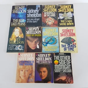 Vintage Sidney Sheldon Medium Paperback Book Bundle x 11 Books - Bild 1 von 12
