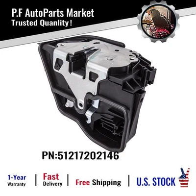 51217202146 Actuador de bloqueo de pestillo de puerta delantero derecho BMW 525i 530i 650i 760i X5 Foto 1 de 4