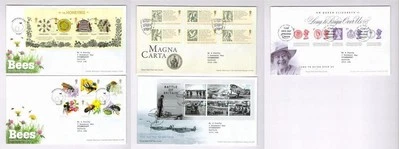 GB QEII 2015 First Day Covers x 5. - Image 1 of 4