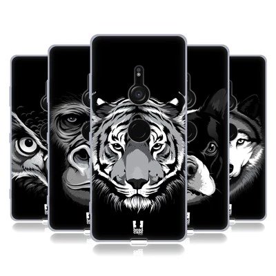 HEAD CASE DESIGNS BIG FACE ILLUSTRATED 2 GEL CASE & WALLPAPER FOR SONY PHONES 1 — 第 1/4 张图片