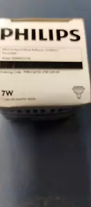 TWO Philips LED 7Watt 7MRX16/F25 4000 DIM AF FLOOD BULBS - Picture 1 of 5