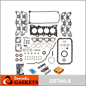 Engine Re-Ring Kit Fit 96-00 Honda Civic D16Y5 D16Y7