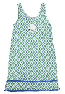 Vestido sin mangas Roudelain borla acentuado diamante geo para mujer ropa de dormir top nuevo con etiquetas - Imagen 1 de 4