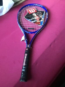 Wilson Federer Tennisschläger Volcanic Frame Technology 4 1/4 L3 blau - Bild 1 von 13