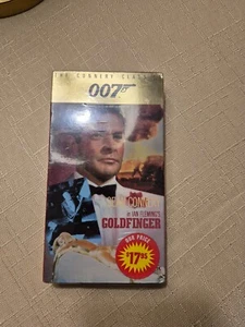 Goldfinger 007 (VHS, 1994) New Sealed Sean Connery - Picture 1 of 3