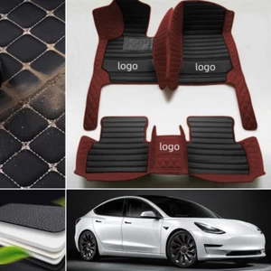 For Tesla 3/S/X/Y 2024 Car Floor Mats Auto Carpets Waterproof Custom All Weather - Picture 1 of 33